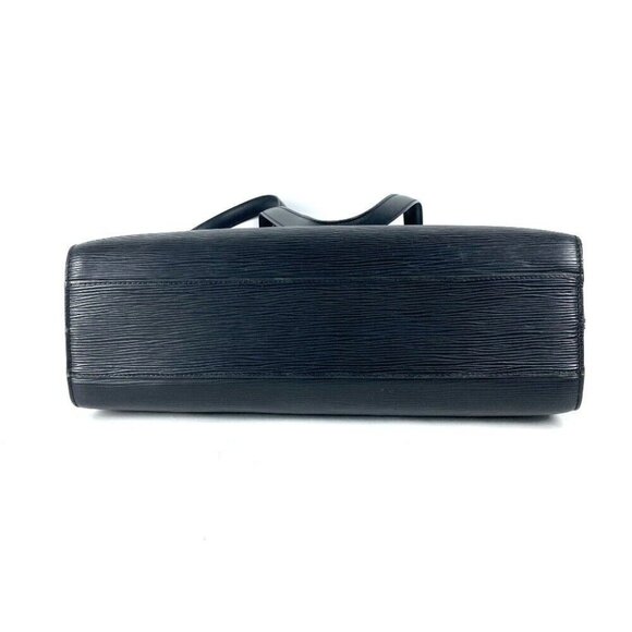 LOUIS VUITTON M52422 Epi Duplex Shoulder Bag Tote Bag Epi Leather Noir Black - Picture 5 of 15